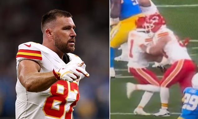Watch the Terrifying Video: Travis Kelce Injures Kansas City Chiefs Teammate Xavier Worthy in Disastrous Start to the New Season - Is Travis Jealous of His Teammate?