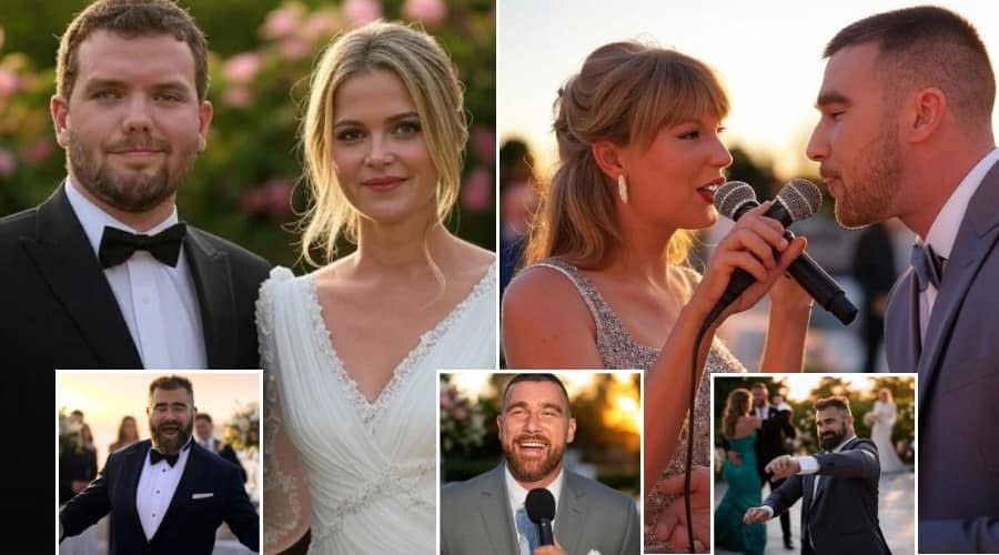 Taylor Swift’s Brother Austin Marries Model Sydney Ness in a Drama-Filled Wedding With Taylor Swift, Her Parents, Travis Kelce, Jason Kelce, and Their Families and other A-List Celebrities Present - Taylor and Travis Perform a Special Duet, Jason Steals the Show on the Dance Floor, and Travis’ Speech to Austin Has Everyone Talking: “I’m sure nobody knows this, but Austin helped me and Tay to…” - 10 Exclusive Photos and Videos Inside