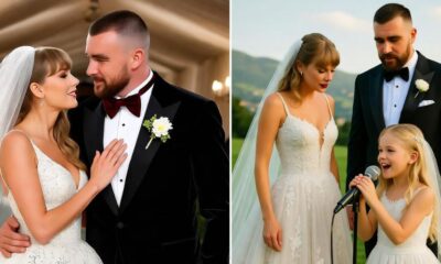Breaking News: Taylor Swift Shares Sweet and Hilarious Moments from Her Luxurious Wedding with Now-Husband, Chiefs Star Travis Kelce — as Jason and Kylie Kelce’s 5-Year-Old Daughter, Wyatt, Performs an Adorable Original Love Song She Wrote for the Couple, and Jason Demonstrates a “Kissing Technique” Using His Wife Kylie, Calling It the ‘Ecstasy Kiss.’ The 30-Second Clip Has Fans Replaying These Beautiful Moments Nonstop… See More