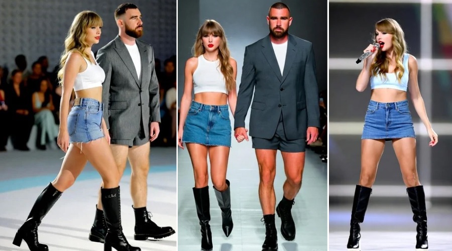Breaking News: Taylor Swift and Travis Kelce Steal the Spotlight in Paris with a Sweet and Romantic Picture-Perfect Appearance at Fashion Week