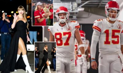 Breaking News: Taylor Swift Makes a Stunning Surprise Late Appearance to Support Fiancé Travis Kelce at the Chiefs vs. Jaguars Game — Joined by Travis’ Mom Donna Kelce!