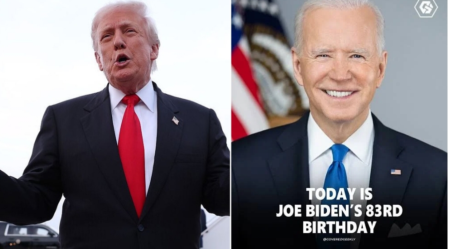 Donald Trump Shares Blunt Statement on Former President Joe Biden’s 83rd Birthday With Family and Friends After Viral Clip Shows Biden Looking Lost at His Celebration