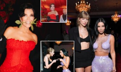 Breaking News: Kris Jenner Celebrates Her 70th Birthday with a Wild James Bond–Themed Bash — Prince Harry and Meghan Markle! Adele! Justin Bieber! Beyoncé and Jay-Z! Oprah! All Her Daughters Were There Too — and Even Taylor Swift Made a Dark, Mysterious Appearance, Taking Photos with Kim Kardashian Despite Their Ongoing Feud. But Moments Later, All Hell Broke Loose as Kim Confronted Taylor About Her Fiancé Travis Kelce — Lip Readers Claim Kim Called Taylor a “Man Snatcher,” Sparking Taylor’s Shocking Declaration Like Never Before… Full Details Inside!
