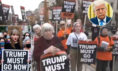 BREAKING: Taylor Swift Joins thousands of protesters marching in the streets of DC to gather outside the White House demanding the resignation of President Trump in the wake of the Epstein email release. - Taylor also did the unexpected and got up on a podium with a powerful statement, saying "The Epstein Files are making victims, We don’t even want his resignation, we want his removal and if he’s removed, the entire administration is removed... the political temperature in D.C. is exploding, "It’s Up To Us To Drag Him Out", and from now, me and my team will be..."