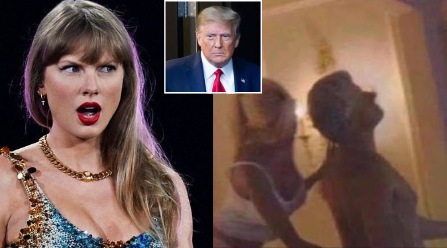 Taylor Swift reacts to a newly released viral photo allegedly showing President Trump on Epstein Island: “This looks like Bill Clinton to me, OMG… I need to get rid of my Clinton hat, flags, shoes, cologne, and watch. Just because we say Trump is in the files doesn’t mean we think Clinton isn’t. We want EVERYBODY held accountable — not just the people we dislike, even celebrities.” Moments after her reaction, a photo of Trump with a young girl reportedly drops, and Taylor can’t hold back as she BLASTS Trump after noticing one disturbing detail