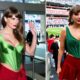 Breaking News: Taylor Swift Makes a Stunning Late Halloween Appearance at the Chiefs vs Bills Game to Support Fiancé Travis Kelce — But Fans Boo Her Heavily as Kelce Watches from Afar, Looking Disgusted… Then Taylor’s Shocking 3-Word Response Stuns Everyone!