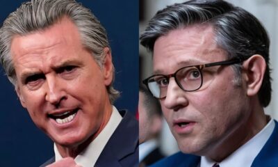 “DO IT NOW, JOHNSON!” — Gavin Newsom DEMANDS Speaker Mike Johnson RELEASE the Epstein Files… and ISSUES A CHILLING WARNING: “If you bury this, I’ll expose everything you’re afraid of.” Gavin Newsom just detonated Washington with a blistering ultimatum after accusing Speaker Mike Johnson of stalling the long-promised vote to release the Epstein documents. Newsom says the delays are “no accident” — and he’s done being patient. “America deserves the truth. If Johnson keeps hiding it, I’ll make sure the cover-up becomes the bigger scandal,” Newsom warned, sending shockwaves through Capitol Hill. Insiders say Johnson is rattled — because this time, Newsom isn’t bluffing.