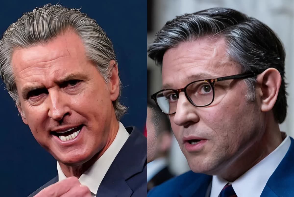 “DO IT NOW, JOHNSON!” — Gavin Newsom DEMANDS Speaker Mike Johnson RELEASE the Epstein Files… and ISSUES A CHILLING WARNING: “If you bury this, I’ll expose everything you’re afraid of.” Gavin Newsom just detonated Washington with a blistering ultimatum after accusing Speaker Mike Johnson of stalling the long-promised vote to release the Epstein documents. Newsom says the delays are “no accident” — and he’s done being patient. “America deserves the truth. If Johnson keeps hiding it, I’ll make sure the cover-up becomes the bigger scandal,” Newsom warned, sending shockwaves through Capitol Hill. Insiders say Johnson is rattled — because this time, Newsom isn’t bluffing.