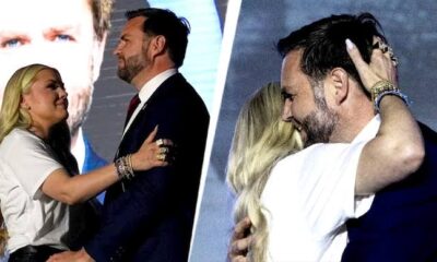 Erica Kirk gives a five-word response after news of her pregnancy for JD Vance and his divorce from his “weak” wife goes viral as Erica Kirk moves to align Turning Point support behind a Vance 2028 presidential run