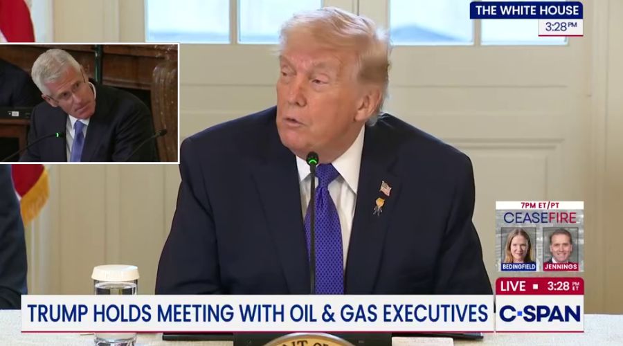 Trump’s “Gasception” Moment at Oil and Gas Conference Sparks Viral Reactions and Insider Revelations