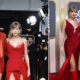 Travis Kelce and Taylor Swift Spotted Arriving Late at the 2026 Golden Globes in a Picture-Perfect Appearance Despite Not Being Nominated - Taylor Stuns in a Red Gown with Her Signature High-Knee Boots, but Fans Can’t Stop Talking About Travis Kelce’s Odd Outfit After 10 New Photos Drop. Yet That’s Not the Most Shocking Reveal, as the Reason Taylor Was Snubbed from All Nominations Has Finally Been Revealed