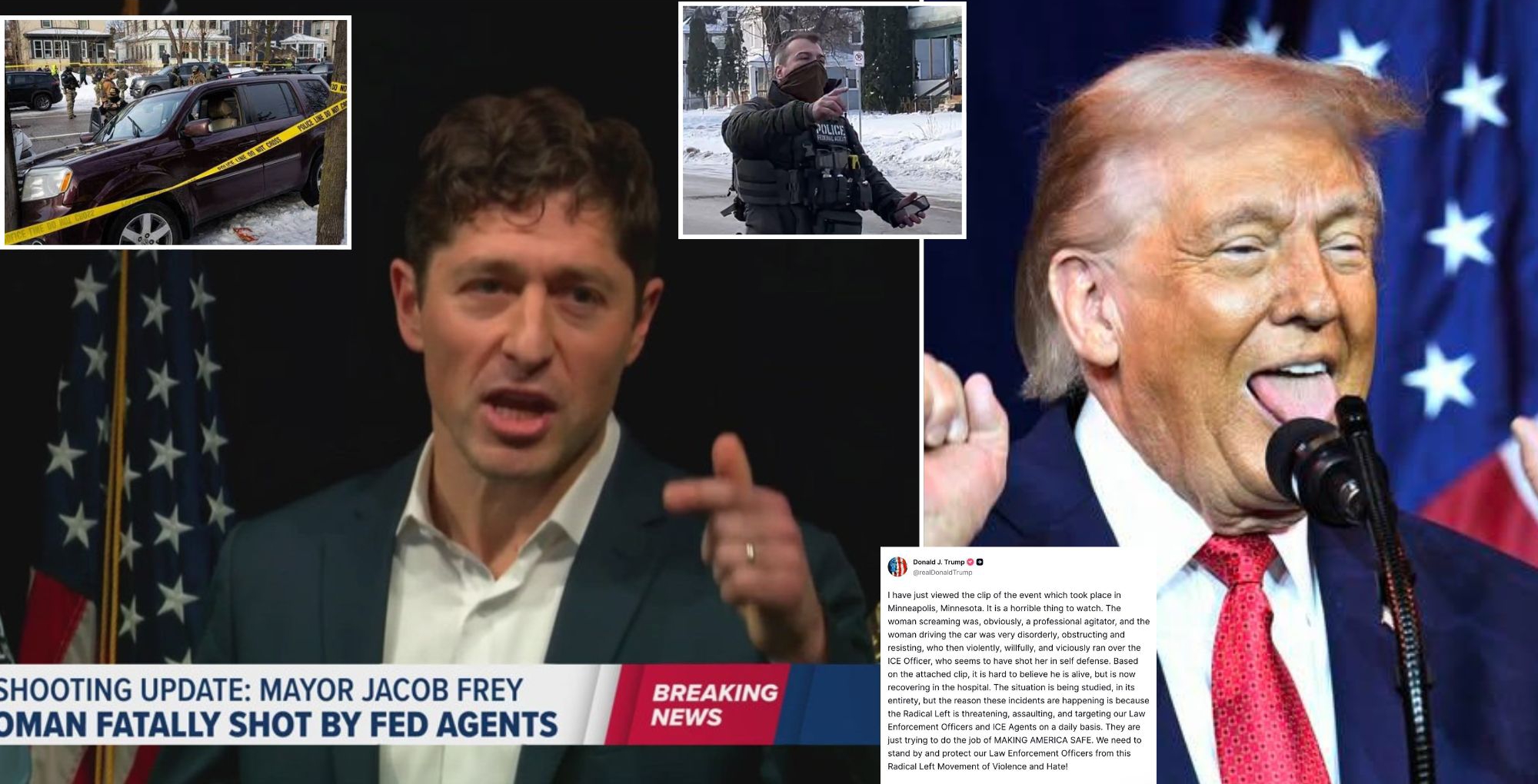 BREAKING: ICE Agent Shoots and Kills Woman in Broad Daylight in Minneapolis — Reports Say Agents Blocked Doctor and Ambulance as Mayor Explodes, Trump Blames Others, Shocking Video Surfaces, and Identities Are Finally Revealed