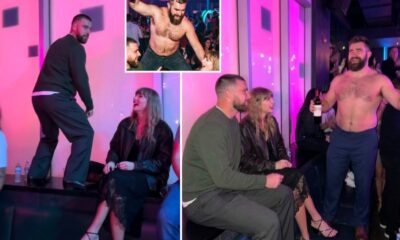 Travis Kelce Steals the Spotlight and Gets Spotted Twerking at His 37th Birthday Bash Hosted by Wife Taylor Swift, Who Couldn’t Hold Back Her Laughter, But the Moment That Sent Fans Crazy Was No. 1 Hype Man Jason Kelce Going Shirtless and Going Wild - See Never-Before-Seen Clips and New Photos