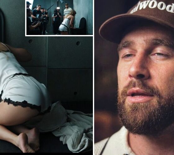 Travis Kelce Hilariously Reacts After Watching Wife Taylor Swift’s Toilet Scene in the “Patient Zero” Music Video, and He Can’t Hide His Funny Reaction After Seeing Her Butt… See the Full Hilarious Behind the Scenes Clip