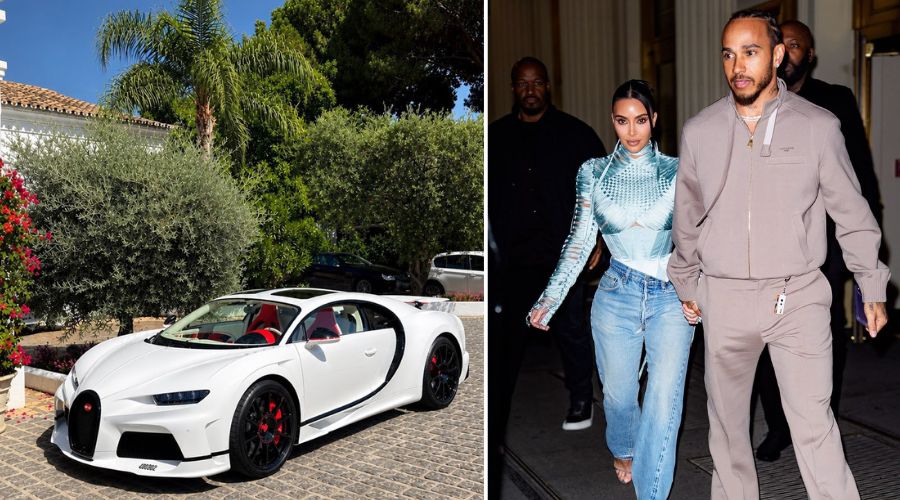 Lewis Hamilton reportedly bought Kim Kardashian a $1 million Bugatti Veyron for her 46th birthday
