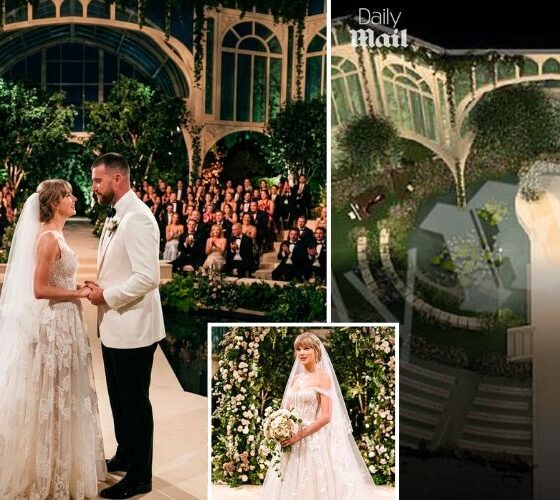Taylor Swift Officially Releases an Exclusive First Look at Her Wedding Photos With Travis Kelce After Months of Secrecy and Recent Daily Mail Leak of the Original Layout Plans and Scrapped Decisions