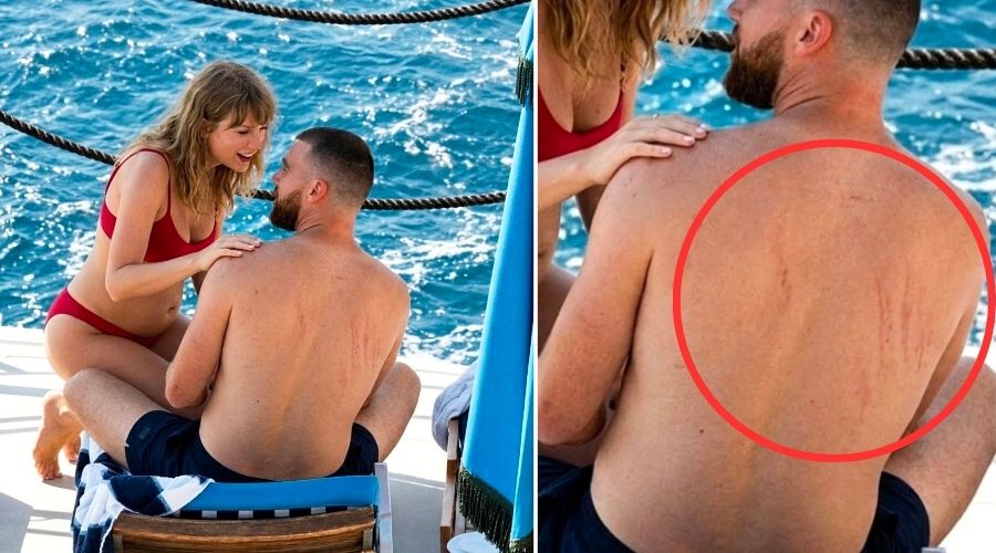 Taylor Swift and Husband Travis Kelce Gets Naughty at the Beach as Taylor Goes Wild and Devours Him in a Steamy New Clip