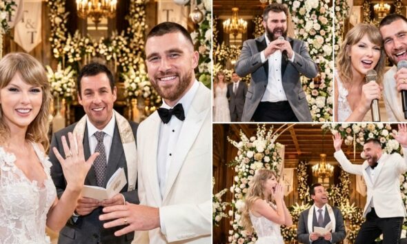 Taylor Swift Finally Drops the First Official Photos and Videos From Their Star-Studded MSG Wedding On Husband Travis Kelce Birthday