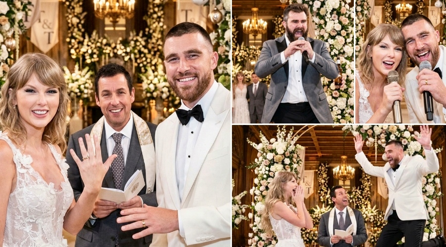 Taylor Swift Finally Drops the First Official Photos and Videos From Their Star-Studded MSG Wedding On Husband Travis Kelce Birthday