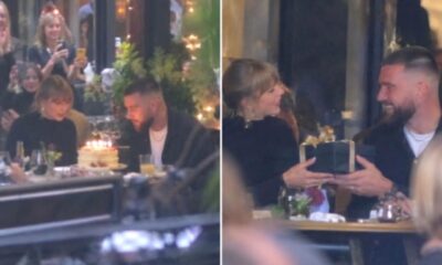 Taylor Swift and Husband Travis Kelce Break Their Strict Protocol as They’re Spotted Together at a Public Dinner With Fans Around, Showing Off a Drastic New Haircut During a Rare Birthday Breakfast Outing to Celebrate His 37th Birthday Following the Chiefs’ High Stakes Win Over the Raiders