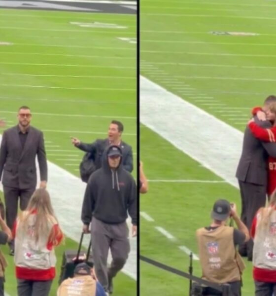 See the Adorable Moment Taylor Swift Steals the Spotlight as She Shouts “My Mr. Cleveland” and Runs to Hug Husband Travis Kelce Upon His Arrival at Allegiant Stadium for the Chiefs vs. Raiders Game - New Photos and a Never-Before-Seen Clip Emerge the Day After the Chiefs’ Win