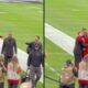 See the Adorable Moment Taylor Swift Steals the Spotlight as She Shouts “My Mr. Cleveland” and Runs to Hug Husband Travis Kelce Upon His Arrival at Allegiant Stadium for the Chiefs vs. Raiders Game - New Photos and a Never-Before-Seen Clip Emerge the Day After the Chiefs’ Win