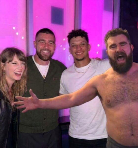Taylor Swift, Travis Kelce, Patrick Mahomes and Jason Kelce Steal the Spotlight as They Pose Together at Travis Kelce’s 37th Birthday in New Photos