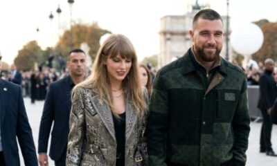 Taylor Swift and Husband Travis Kelce Stuns at Louis Vuitton Spring 27