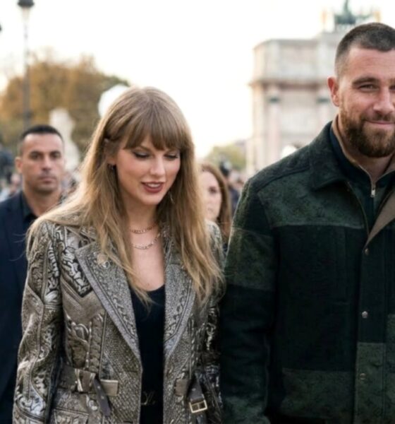 Taylor Swift and Husband Travis Kelce Stuns at Louis Vuitton Spring 27