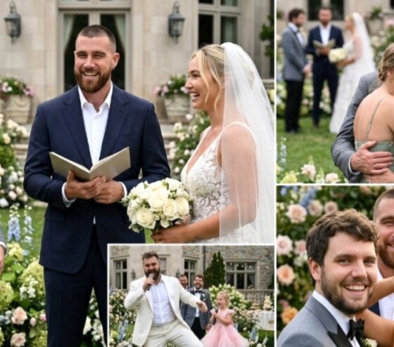 Taylor Swift’s Brother Austin Marries Longtime Girlfriend and Model Sydney Ness in a Dramatic Ceremony at Taylor Swift’s Private Mansion in Watch Hill, Rhode Island, Attended by Taylor Swift, Husband Travis Kelce, Andrea and Scott Swift, Jason Kelce, and Other A-List Celebrities