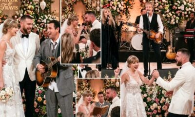 Taylor Swift and Husband Travis Kelce Release First Official Videos from Their Star-Studded MSG Wedding