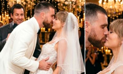 Taylor Swift Finally Drops the First Official Photos and Heartwarming Clip of Her and Travis Kelce’s First Kiss as Husband and Wife After Adam Sandler’s Emotional “You May Kiss the Bride” Moment at Their Star-Studded MSG Wedding