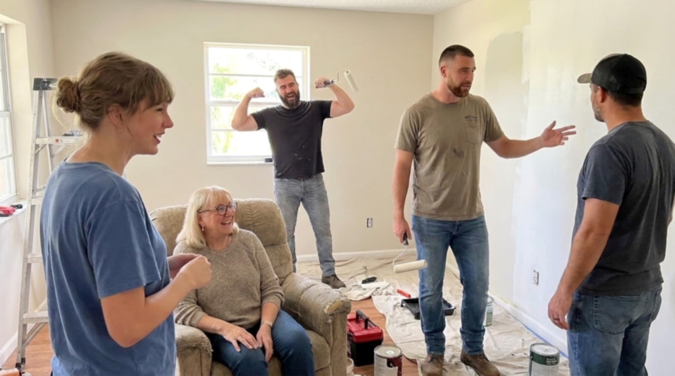 Taylor Swift, Husband Travis Kelce, and Brother Jason Kelce Remodel Donna Kelce’s Modest Florida Home to Celebrate Her 74th Birthday