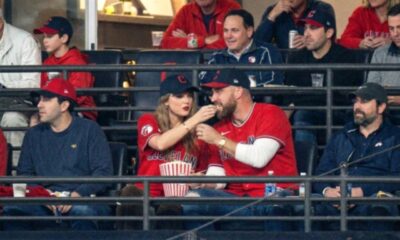 Taylor Swift and Husband Travis Kelce Steal the Spotlight at the Guardians vs. White Sox Game as Taylor Is Spotted Feeding Travis in an Adorable Never-Before-Seen Clip