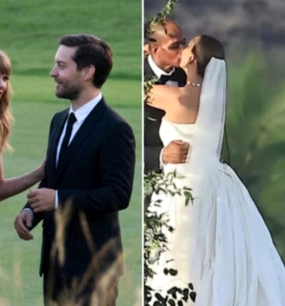 Taylor Swift and Husband Travis Kelce Steal the Spotlight in Rare New Photos as Tobey Maguire Officiates His Ex-Wife’s Wedding to Her New Husband, Billionaire Heir Geoff Ogunlesi