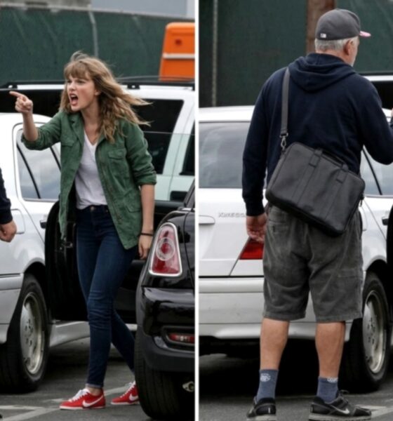 Taylor Swift spotted arguing with her fitness trainer in LA parking lot after he touched her inappropriately