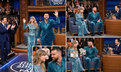 Watch the Full 30 Minute Interview of Taylor Swift and Husband Travis Kelce’s First Newlywed TV Debut on Jimmy Fallon’s "The Tonight Show"
