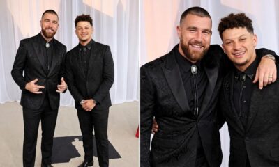 Travis Kelce and Patrick Mahomes Arrive at the Academy Museum Gala, Ditching NFL and Chiefs Protocol Ahead of the Chiefs vs. Chargers Game to Cheer on Taylor Swift as She Performs at the 6th Annual Event