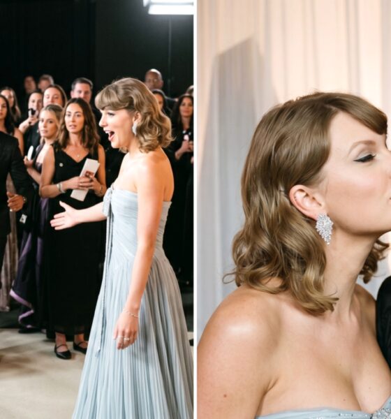 Travis Kelce Finally Arrives at the Academy Museum Gala to Support His Wife Taylor Swift, Stealing the Spotlight in New Photos and Clips as He Hilariously Shouts, “Taylor Swift’s Husband Coming Through!” Leaving Guests and Celebrities Stunned Ahead of Her Live Performance at the 6th Annual Event