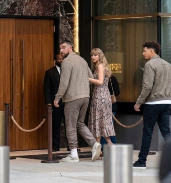 Taylor Swift, 36, and Husband Travis Kelce, 37, Join Patrick Mahomes, 31, and Brittany Mahomes, 31, as Both NFL Power Couples Look Stunning During a Breakfast Outing at 1587 Prime Steakhouse to Celebrate the Chiefs’ Electrifying Win Over the Chargers, but an Eagle-Eyed Fan Notices Something Unusual That Has Everyone Asking Questions