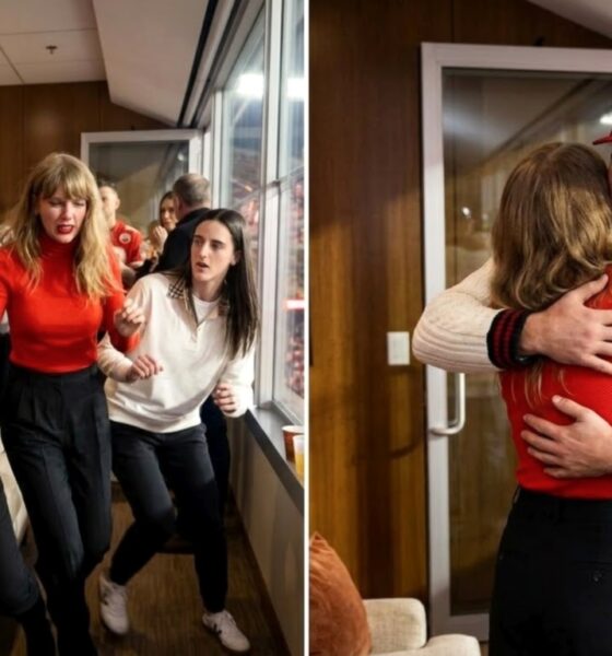 Crying Taylor Swift Pushes Aside Caitlin Clark and Donna Kelce, Who Were Comforting Her, Before Rushing to Hug Husband Travis Kelce in the VIP Suite After Seeing Him Again Following His Ankle Injury During the Chiefs vs. Chargers Game After the Chiefs’ 22-6 Win Over the Chargers
