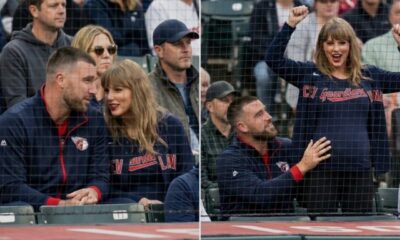 Travis Kelce and Wife Taylor Swift Stun at the Guardians vs. Rays Game 6 of the ALCS at Tropicana Field in Florida in New Photos, but All Eyes Are on Taylor After She Stands Up to Cheer, as Fans Spot Something That Finally Confirms What They Have Been Saying All Along